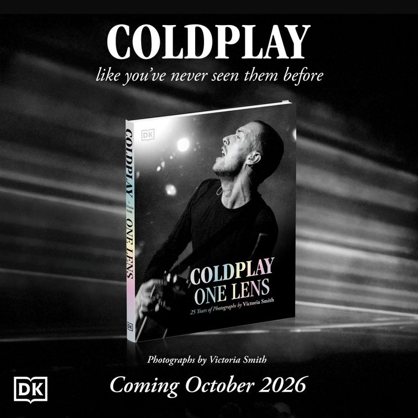 Win a Copy of Coldplay One Lens 25 Years of Photographs by Victoria Smith