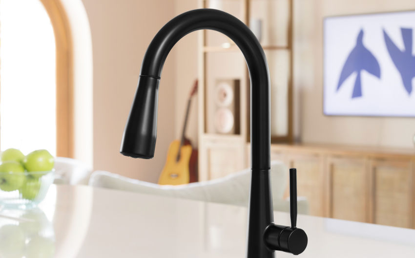 Win a Brondell Jema Single Handle Touchless Pull-Down Kitchen Faucet!