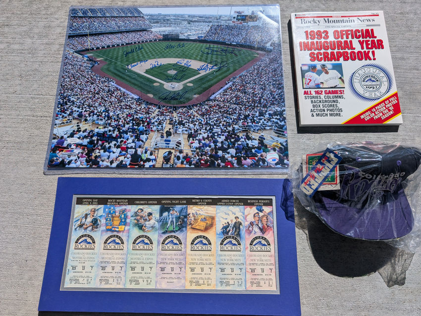 Win a 1993 Colorado Rockies Inaugural Prize Pack