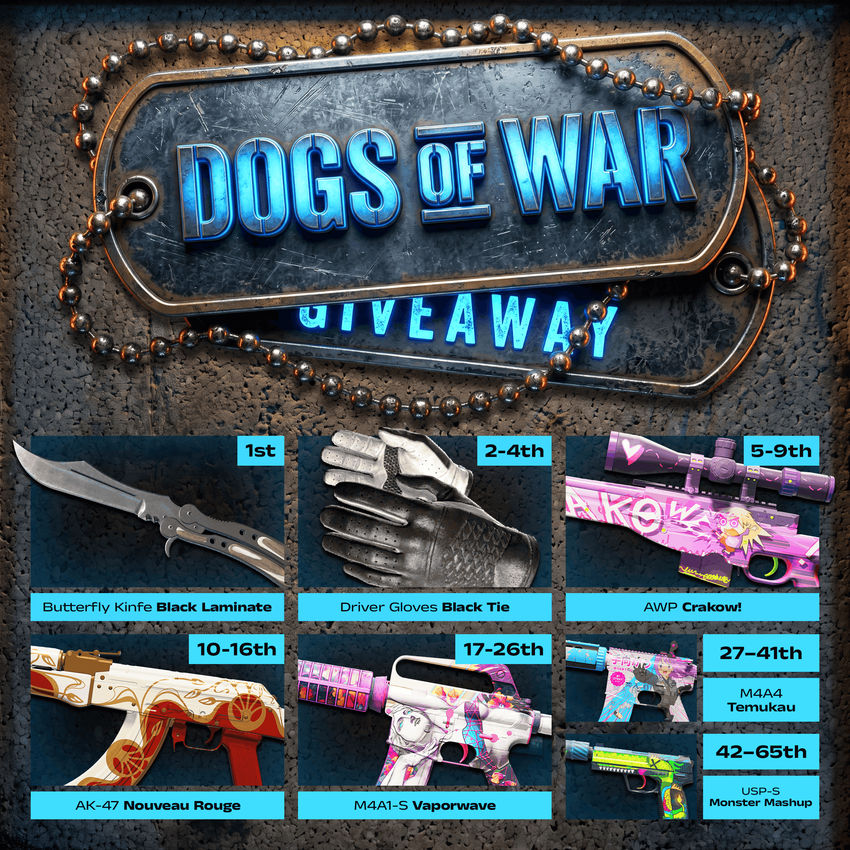 Dogs of War Giveaway