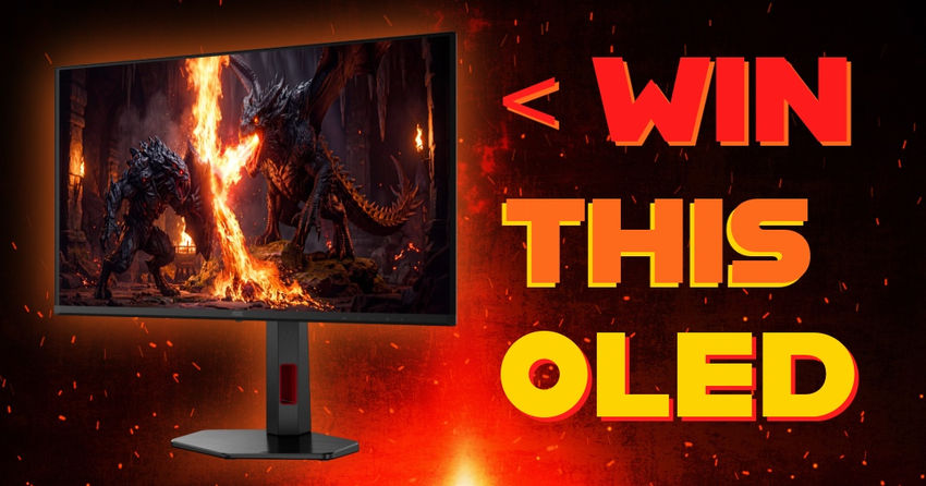 Win a 27in AOC Gaming 240Hz QD-OLED monitor