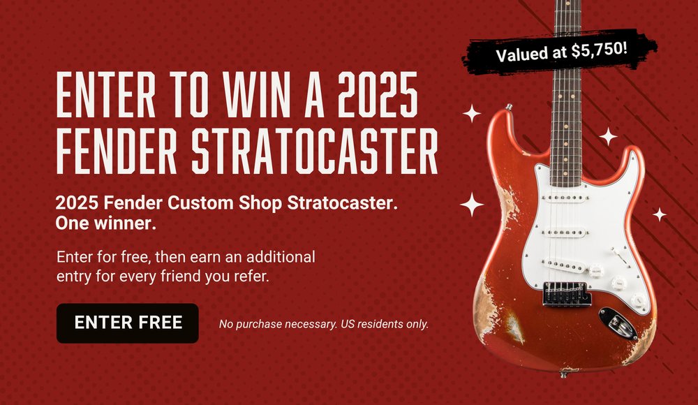 Carter Vintage Guitars 2026 Guitar Giveaway