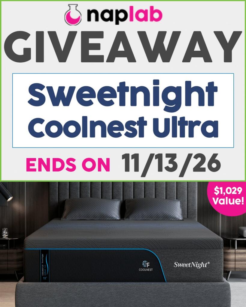 Naplab–Sweetnight Coolnest Ultra Mattress Giveaway