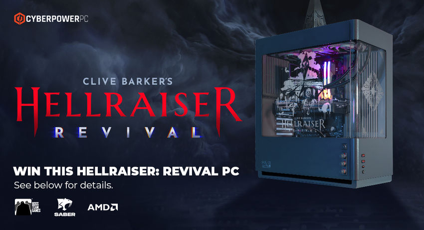 Win a CyberPowerPC UK X Hellraiser: Revival Gaming PC.