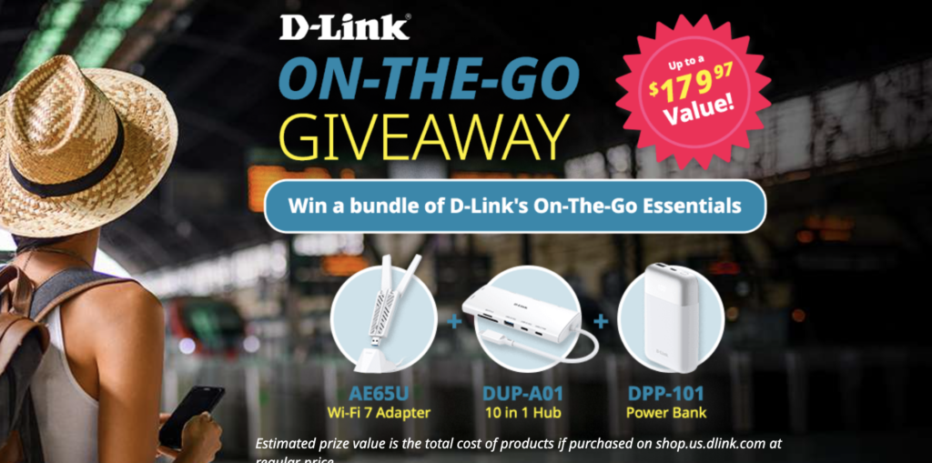 D-Link On-The-Go Giveaway