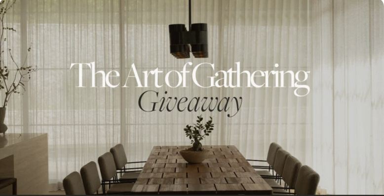 The Art of Gathering Giveaway