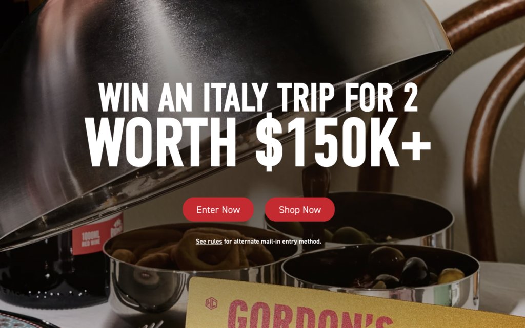 Hexclad Gordon’s Golden Ticket to Italy Giveaway