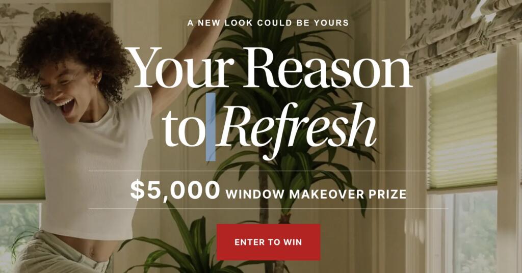 Blinds To Go The Reasons U.S. Sweepstakes