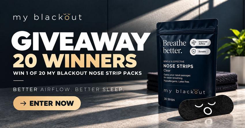 Grab Your Chance to Win 1 of 20 My Blackout Nose Strip Packs!