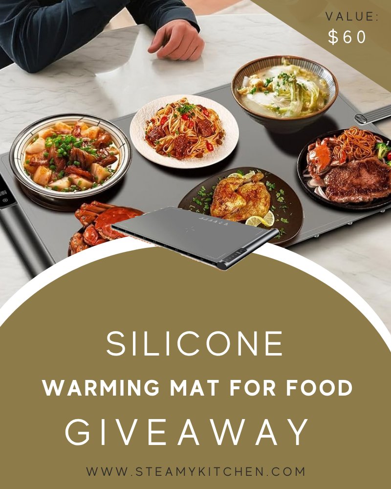 Warming Mat for Food Giveaway – Steamy Kitchen