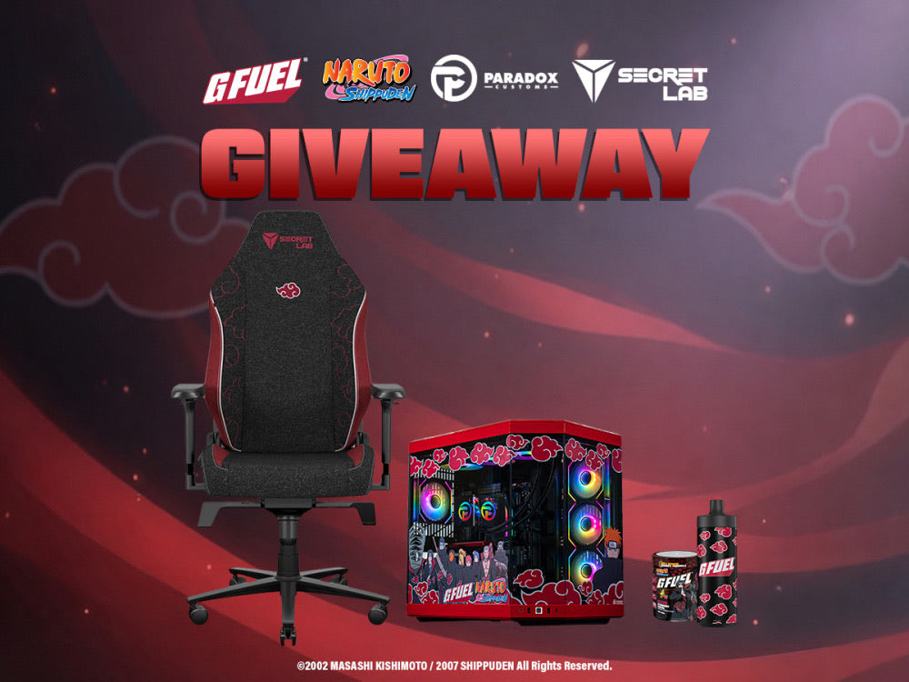 G FUEL Akatsuki PC Giveaway
