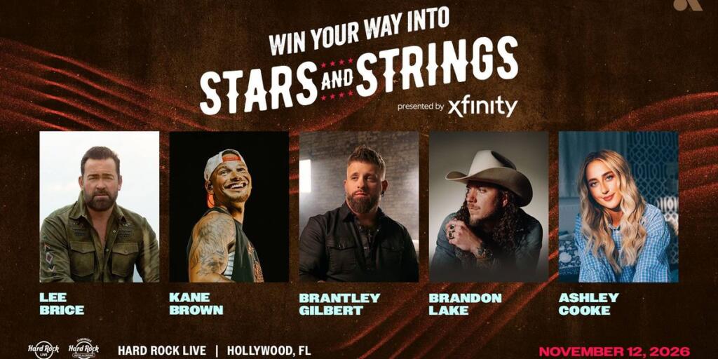 Win a $3,500 Stars & Strings Concert Trip for Two