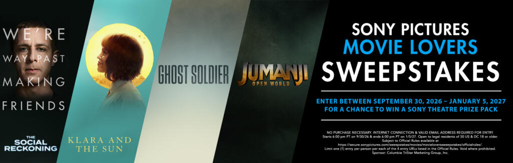 Sony Pictures Movie Lovers Sweepstakes