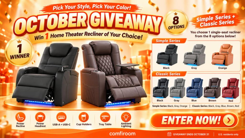 comfiroom October Giveaway