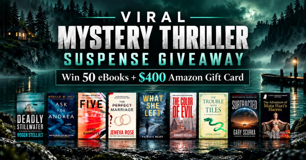 Viral Mystery Thriller Suspense Giveaway | Book Throne