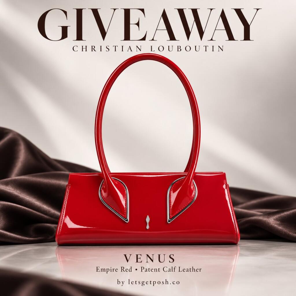 ✨❤️ Win the Christian Louboutin Venus Bag: An Icon of Parisian Glamour ❤️✨