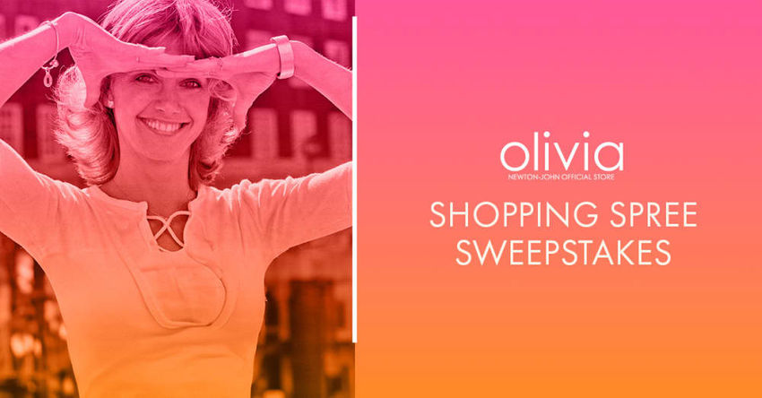 Olivia Newton-John Shopping Spree Sweepstakes