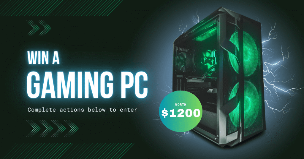 Launch a Premium Gaming PC Giveaway