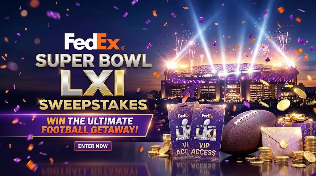 The FedEx Super Bowl LXI Sweepstakes – Win An Unforgettable Super Bowl LXI Trip For 2