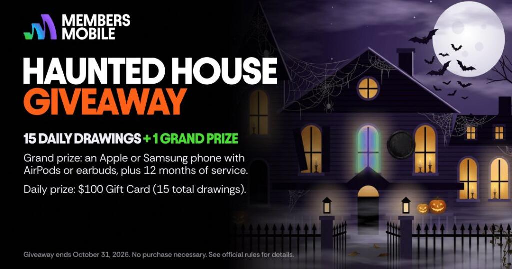 THE MEMBERS MOBILE HAUNTED HOUSE