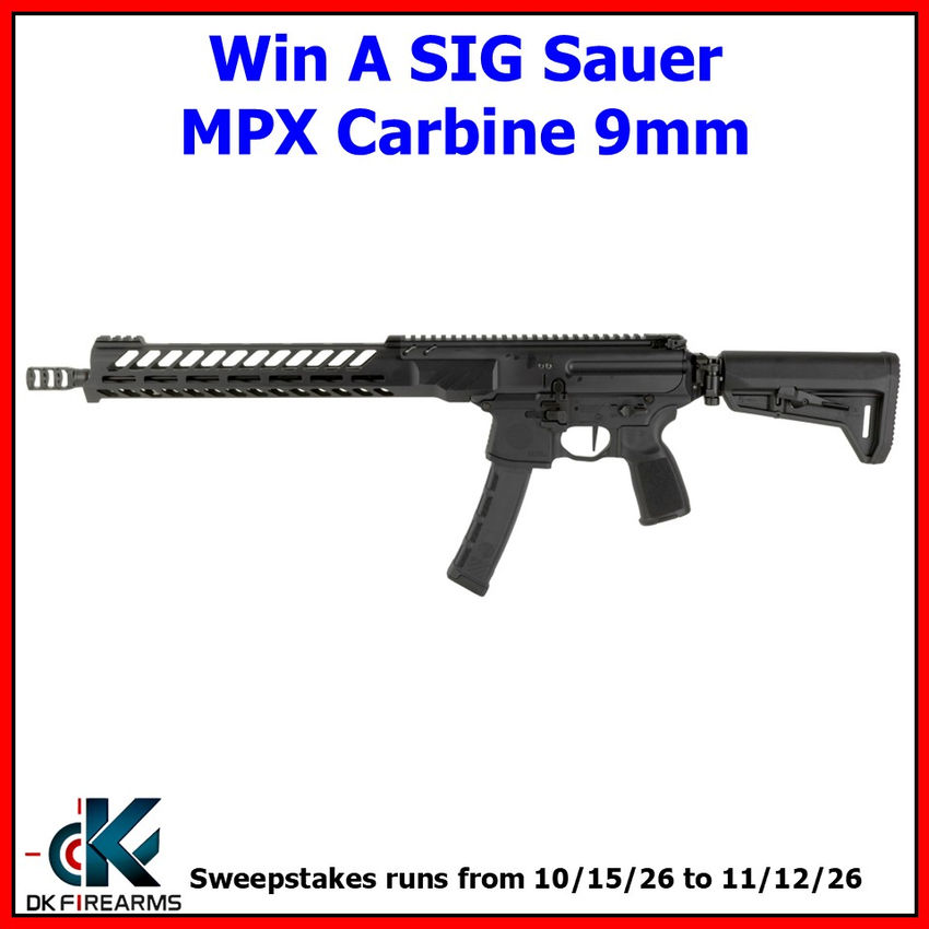 Win A SIG Sauer MPX Carbine 9mm