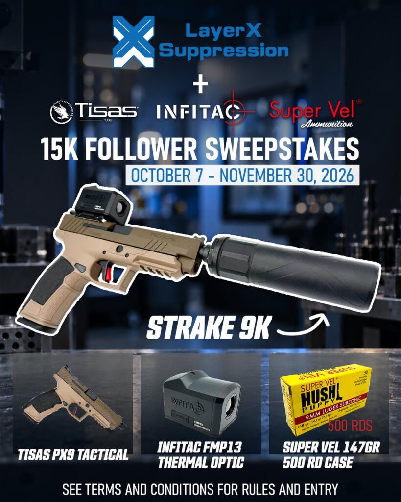 LayerX Suppression 15K Sweepstakes