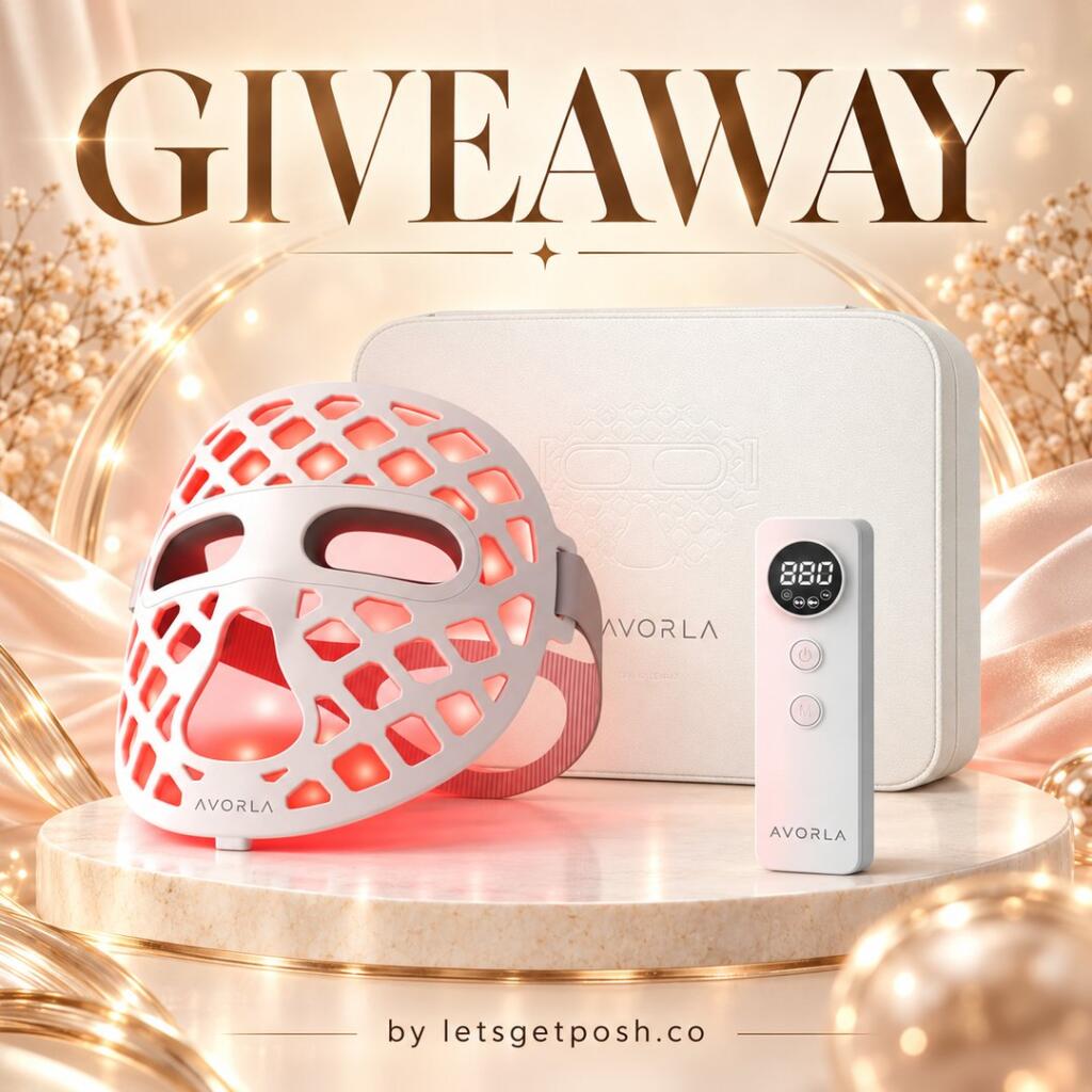 ✨💆‍♀️ Win an AVORLA LED Light Therapy Face Mask! 💆‍♀️✨
