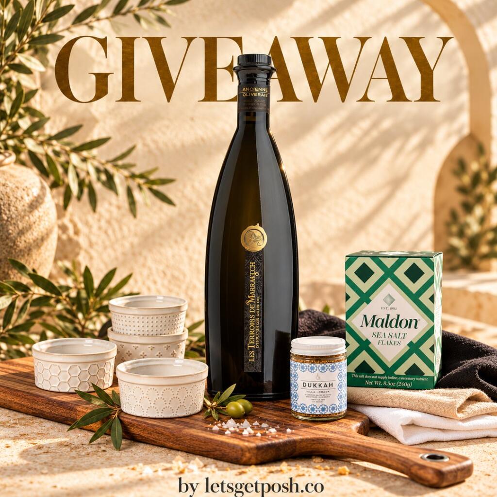 ✨🫒 Win The Marrakech Table Gourmet Entertaining Bundle! 🫒✨