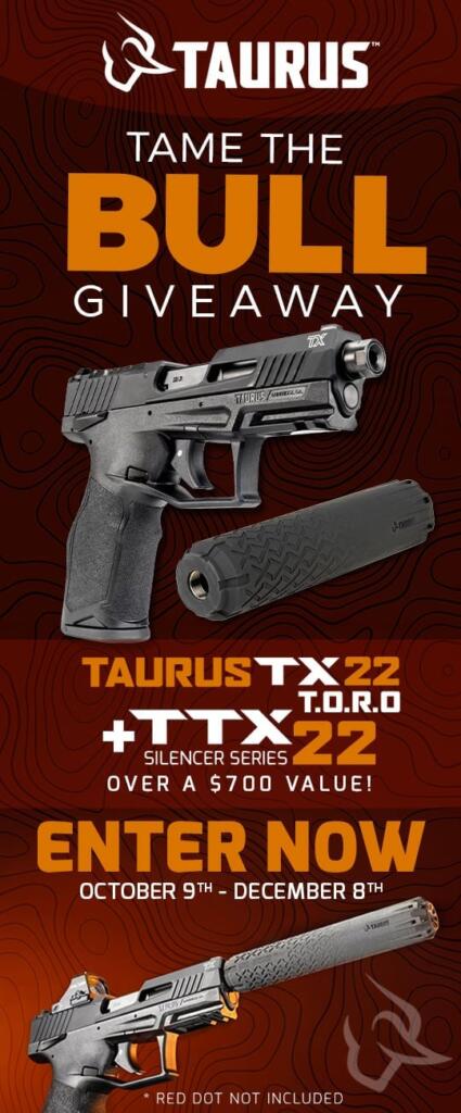 Tame The Bull Giveaway