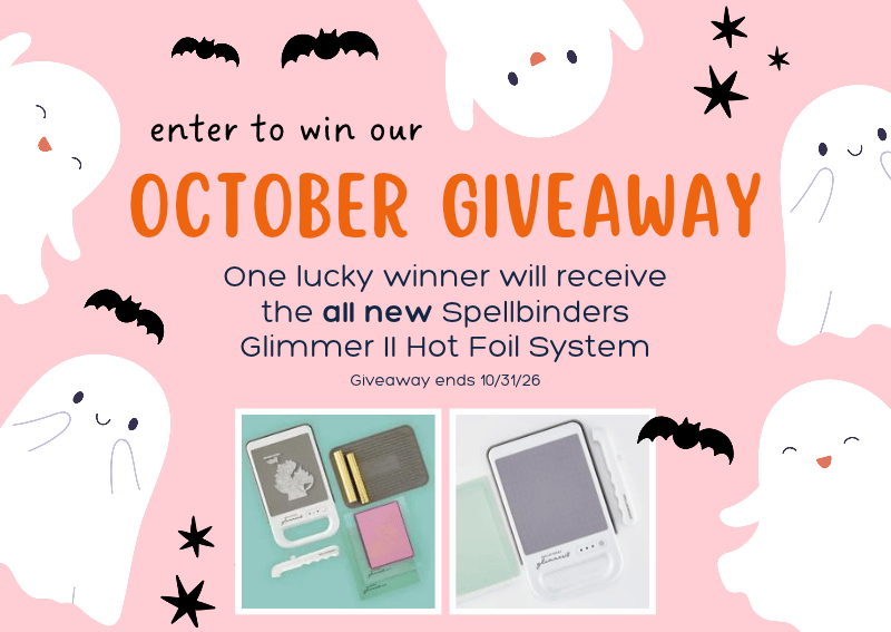 Spellbinders Glimmer II Hot Foil System – October 2026