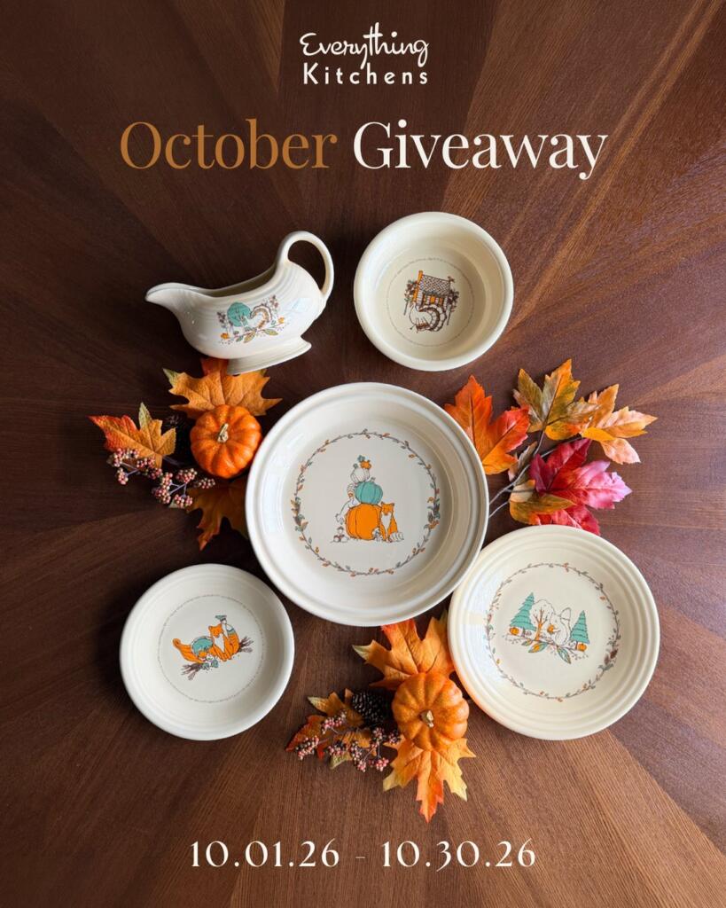 Fiesta® Fall Forest | October Giveaway