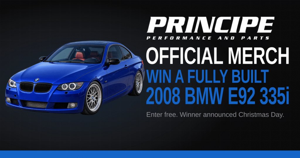 Principe E92 335i Giveaway