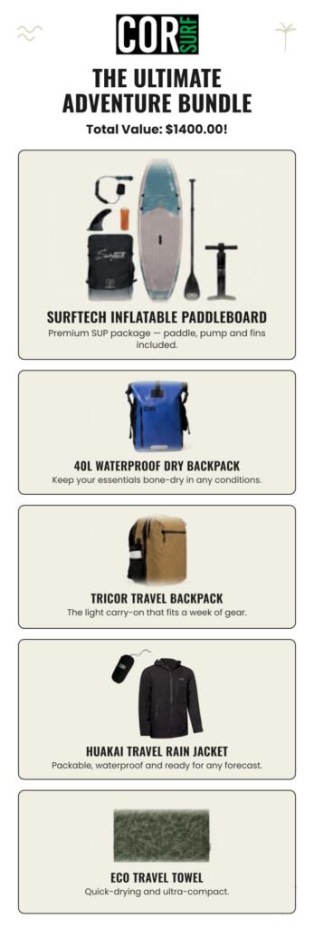 CorSurf Ultimate Adventure Sweepstakes