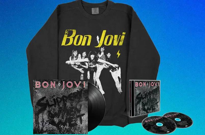 uDiscover Music Bon Jovi Slippery When Wet Giveaway – Win A Bon Jovi ‘Slippery When Wet’ Merch + Vinyl Bundle