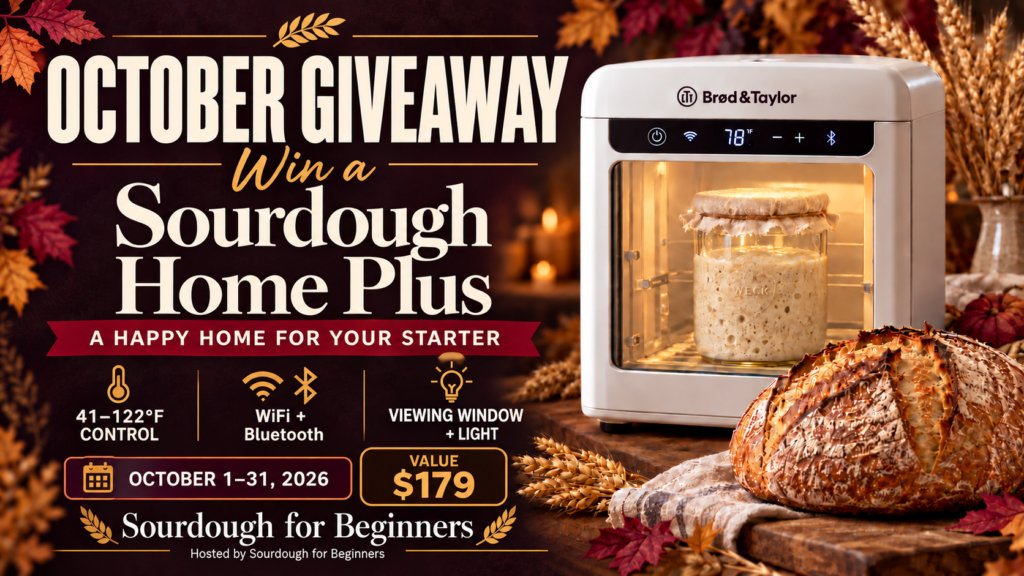 October 2026 Giveaway: Give Your Starter the VIP Treatment