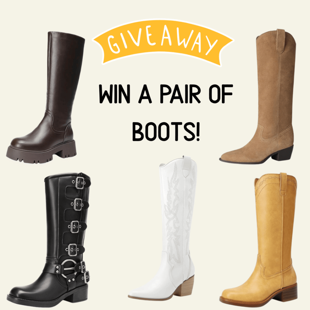 Win A Pair Of DREAM PAIRS Knee High Boots For Fall
