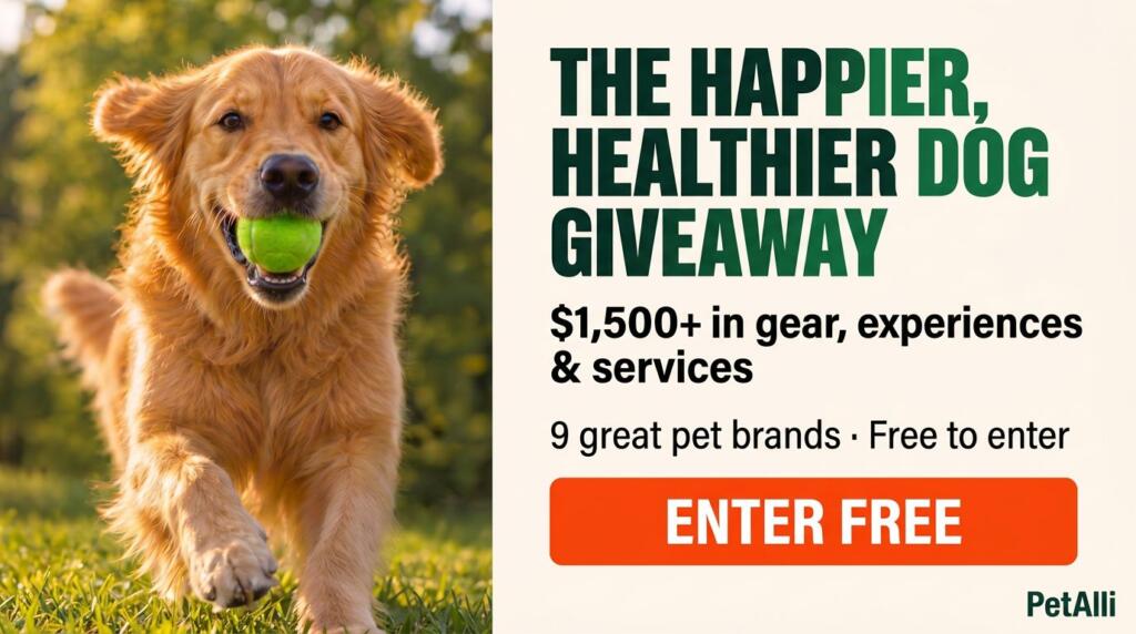 PetAlli Happier Healthier Dog Giveaway